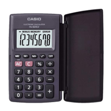 Zsebszámológép 8 digit gyökvonás Casio HL 820LV fekete számológép