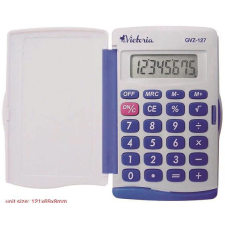  Zsebszámológép, 8 számjegy, VICTORIA OFFICE, &quot;GVZ-127&quot; számológép