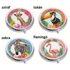  Zsebtükör Fancy 6,5cm, Animals Tropical smink kiegészítő