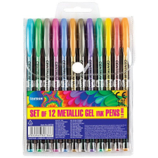  Zselés toll Centrum Metallic 1,0 mm 12 db-os klt. újratölthető toll