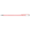  Zseléstoll 0,4mm, kupakos Pentel Hybrid K108-PP, írásszín pastel pink