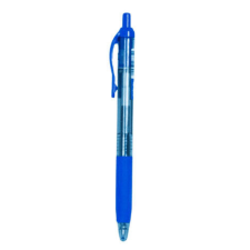 Zseléstoll, 0,5 mm, kék tinta, kék tolltest, Nebulo toll