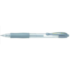 Zseléstoll 0,7mm, nyomógombos Pilot G-2, írásszín ezüst toll