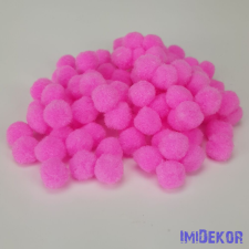  Zsenília pompon 1,5 cm 100db/cs - Magenta dekorációs kellék