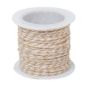  Zsinór bézs-fehér 1mm x 10m