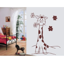  Zsiráfka gyerekszoba falmatrica tapéta, díszléc és más dekoráció