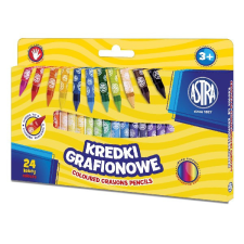  Zsírkréta ASTRA kerek hegyezett 24 színű kréta