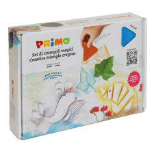 Zsírkréta PRIMO háromszögletű 8 darabos + 6 db sablonnal kréta