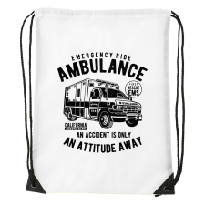 ZSONA DEKOR Ambulance - Sport táska fehér kézitáska és bőrönd
