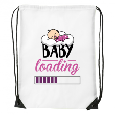 ZSONA DEKOR Baby loading lány - Sport táska fehér kézitáska és bőrönd