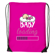 ZSONA DEKOR Baby loading lány - Sport táska magenta kézitáska és bőrönd