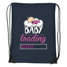 ZSONA DEKOR Baby loading lány - Sport táska navy kék kézitáska és bőrönd