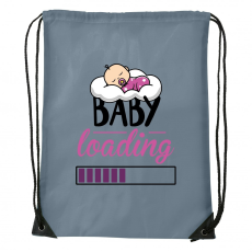 ZSONA DEKOR Baby loading lány - Sport táska szürke