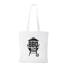 ZSONA DEKOR BBQ time - Bevásárló táska fehér v1 kézitáska és bőrönd