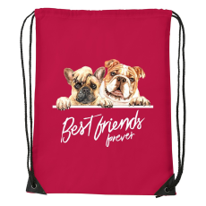 ZSONA DEKOR Best friend - Sport táska piros
