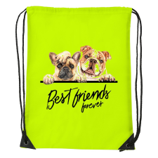 ZSONA DEKOR Best friend - Sport táska sárga kézitáska és bőrönd