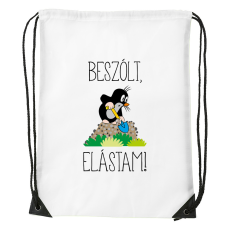 ZSONA DEKOR Beszólt, elástam! - Sport táska fehér
