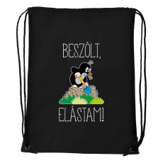 ZSONA DEKOR Beszólt, elástam! - Sport táska fekete