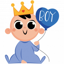 ZSONA DEKOR Boy baby - Sport táska fehér kézitáska és bőrönd