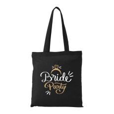 ZSONA DEKOR Bride party - Bevásárló táska fekete