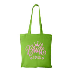ZSONA DEKOR Bride to be - Bevásárló táska zöld