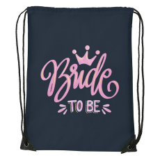 ZSONA DEKOR Bride to be - Sport táska navy kék
