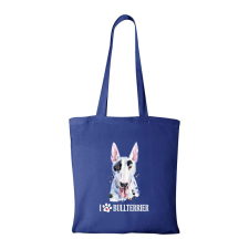 ZSONA DEKOR Bullterrier - Bevásárló táska kék v2 kézitáska és bőrönd