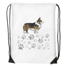ZSONA DEKOR Corgi - Sport táska fehér v1 kézitáska és bőrönd