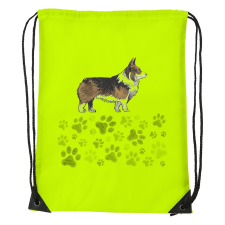 ZSONA DEKOR Corgi - Sport táska sárga kézitáska és bőrönd