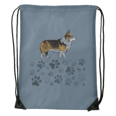 ZSONA DEKOR Corgi - Sport táska szürke v1