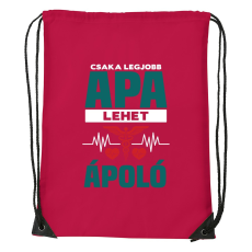 ZSONA DEKOR Csak a legjobb apa lehet ápoló - Sport táska piros