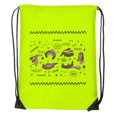 ZSONA DEKOR Dachshund - Sport táska sárga