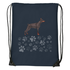 ZSONA DEKOR Dobermann - Sport táska navy kék v1