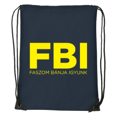 ZSONA DEKOR Faszom bánja igyunk - Sport táska navy kék
