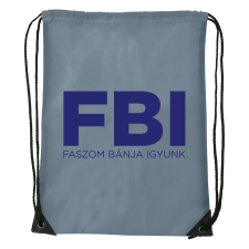 ZSONA DEKOR Faszom bánja igyunk - Sport táska szürke kézitáska és bőrönd