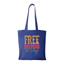 ZSONA DEKOR Free hugs for dog - Bevásárló táska kék kézitáska és bőrönd