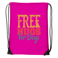 ZSONA DEKOR Free hugs for dog - Sport táska magenta kézitáska és bőrönd