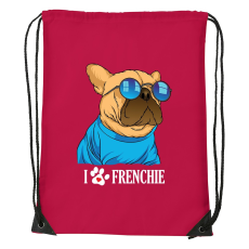 ZSONA DEKOR Frenchie - Sport táska piros