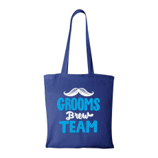 ZSONA DEKOR Grooms brew team - Bevásárló táska kék