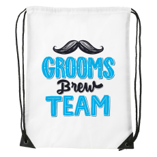 ZSONA DEKOR Grooms brew team - Sport táska fehér