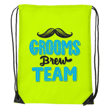 ZSONA DEKOR Grooms brew team - Sport táska sárga kézitáska és bőrönd