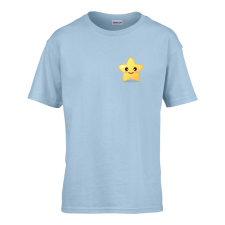 ZSONA DEKOR Gyerek póló Ovis jelel Csillag mintával Világos kék 146 méret gyerek póló