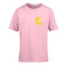 ZSONA DEKOR Gyerek póló Ovis jelel Hold mintával Rózsaszín 134 méret gyerek póló