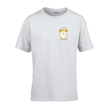 ZSONA DEKOR Gyerek póló Ovis jelel Óra mintával Fehér 110 méret gyerek póló