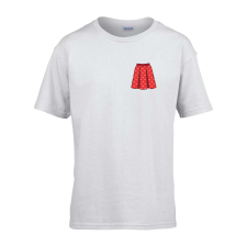 ZSONA DEKOR Gyerek póló Ovis jelel Szoknya mintával Fehér 110 méret gyerek póló