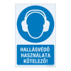 ZSONA DEKOR Hallásvédő használata kötelező! Alumínium tábla 100x160 mm