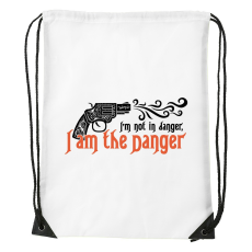 ZSONA DEKOR I'm not in danger - Sport táska fehér