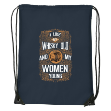 ZSONA DEKOR I like my whisky - Sport táska navy kék