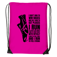 ZSONA DEKOR I run - Sport táska magenta kézitáska és bőrönd