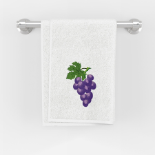 ZSONA DEKOR Kéztörlő 35x70 cm méretben Ovis jellel Szőlő mintával lakástextília